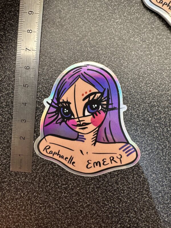 Sticker Lina (holographique) – Image 3